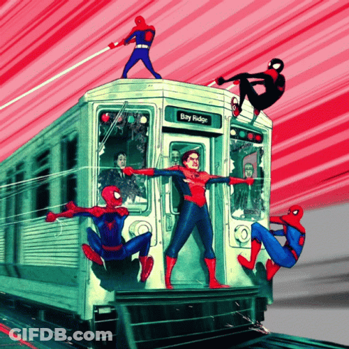 Many Spider Man Hype Meme GIF