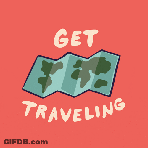 Map Get Traveling Fold Open Animation GIF