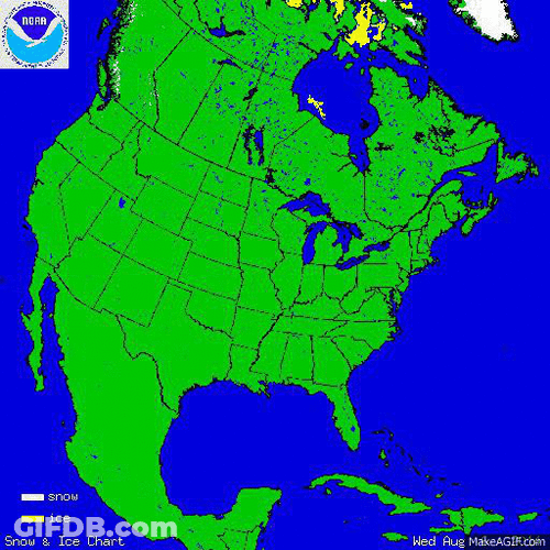 Map Hudson Bay Freezing Cold GIF