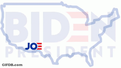 Map Of United States With Candidate Names GIF
