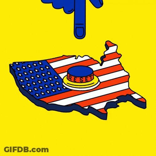Map Of United States With Reset Button GIF