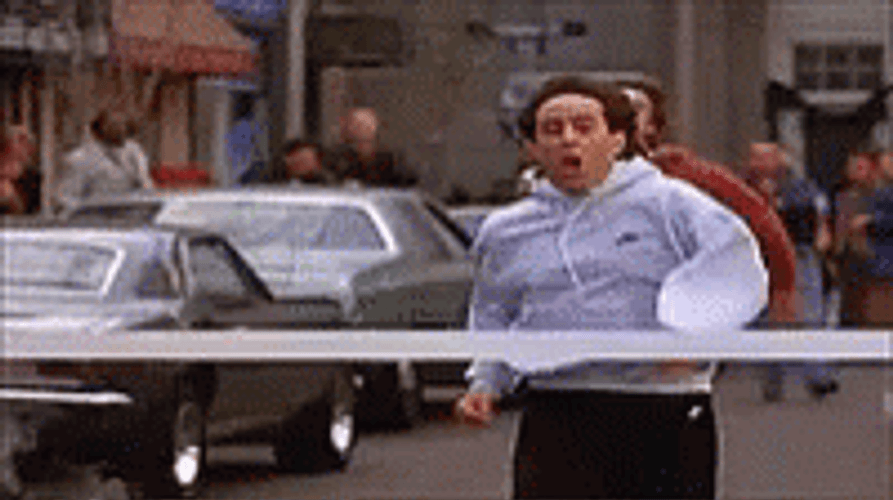 Marathon Finish Race Seinfeld GIF