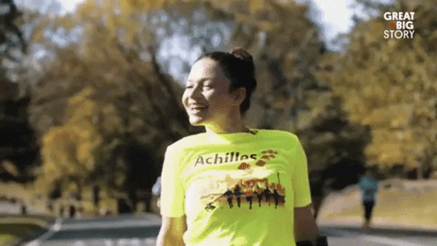 Marathon Laughing Great Big Story GIF