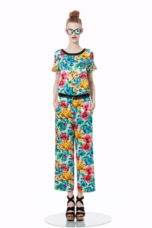 Marc Jacobs Floral Set GIF