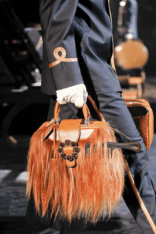 Marc Jacobs Hairy Bag GIF