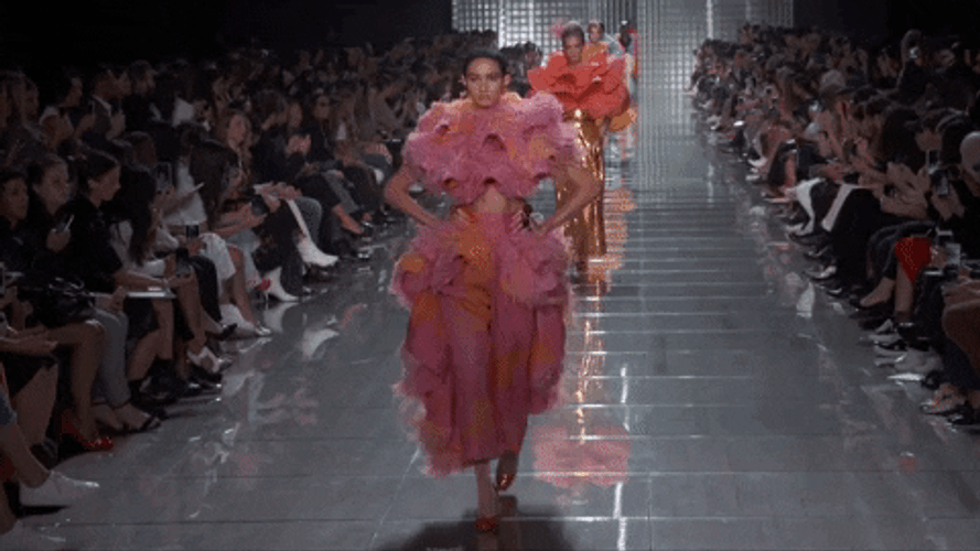 Marc Jacobs NY Spring Catwalk Models GIF