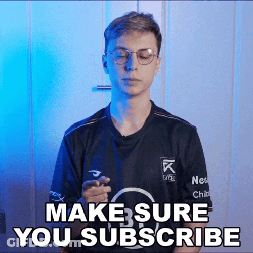 Marc Robert Lamont Click Subscribe Button GIF