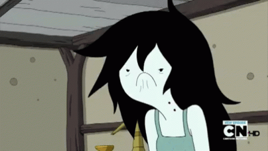 Marceline Adventure Time Angry GIF