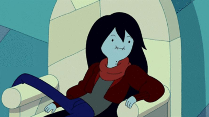 Marceline Adventure Time Flirty Eyebrows GIF