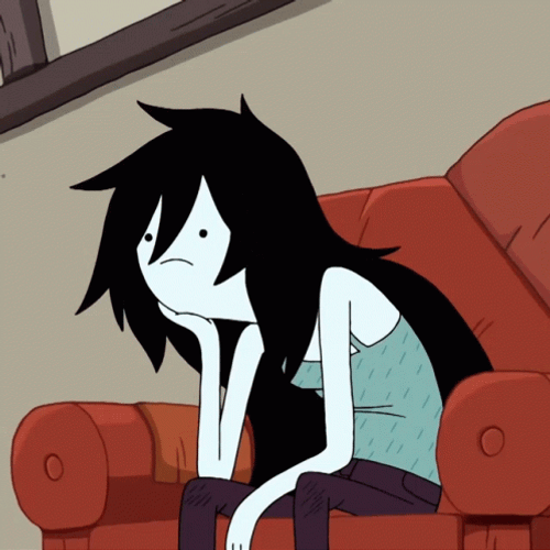 Marceline Adventure Time Lazy GIF