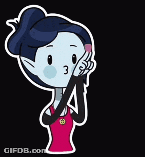 Marceline Adventure Time Love Heart GIF