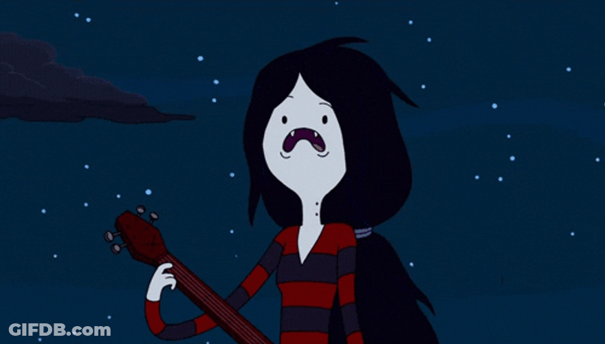 Marceline Adventure Time Sad Face GIF