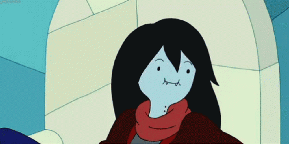 Marceline Flirty Eyebrow Loop GIF