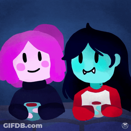 Marceline Princess Bubblegum Cute Love GIF