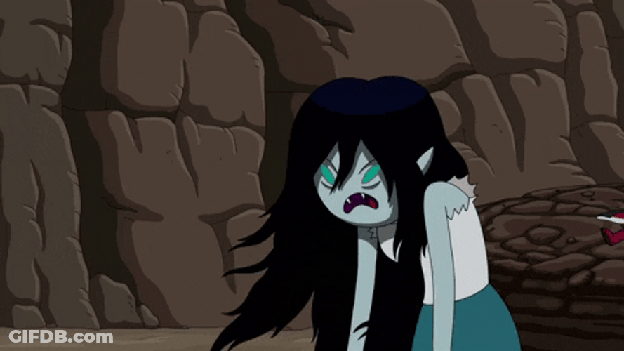 Marceline Vampire Queen Panting GIF