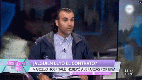 Marcelo Hospitale Interviewed On News Show GIF