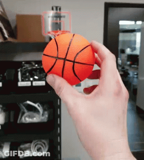 March Madness Mini Ball Shooting GIF