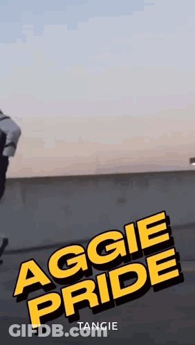 Marching Band Dancer With Aggie Pride GIF
