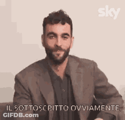 Marco Mengoni In Persona GIF