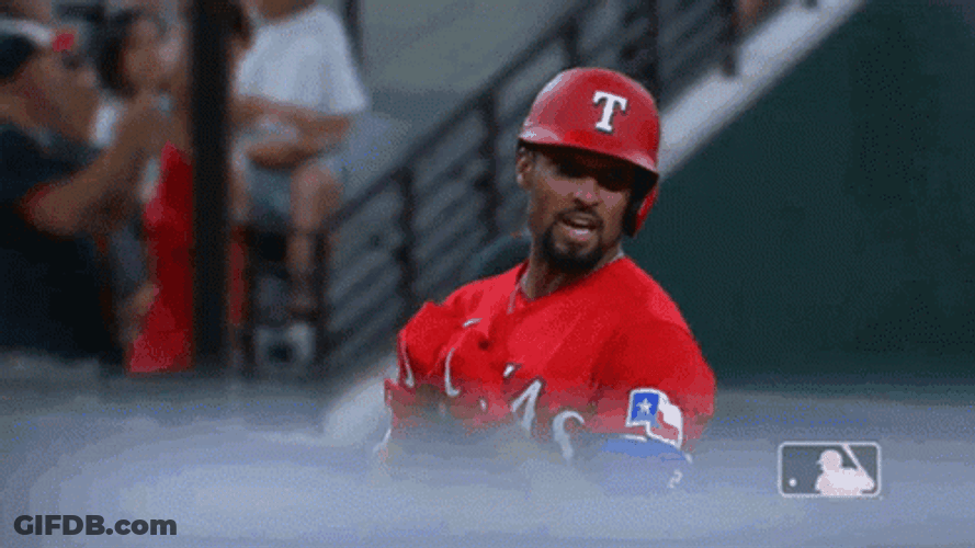 Marcus Semien Texas Rangers Player GIF