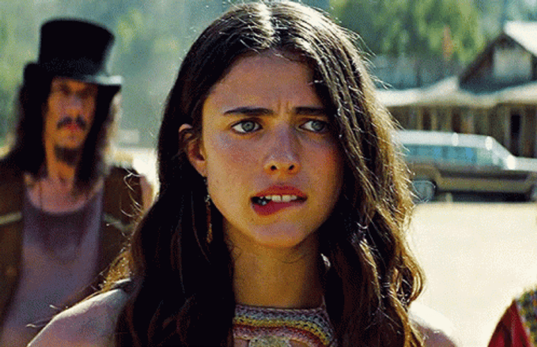Margaret Lipbite Once Upon A Time In Hollywood GIF