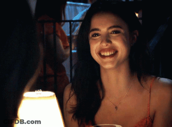 Margaret Qualley Laughing Jill Garvey The Leftovers GIF