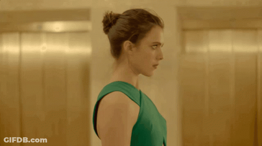 Margaret Qualley Making Funny Faces Kenzo World GIF