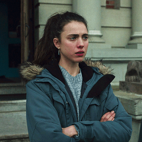 Margaret Qualley Nodding Maid Alexandra Russell GIF