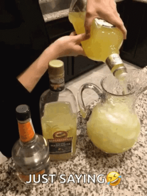 Margaritas Pouring Cocktail Drink GIF