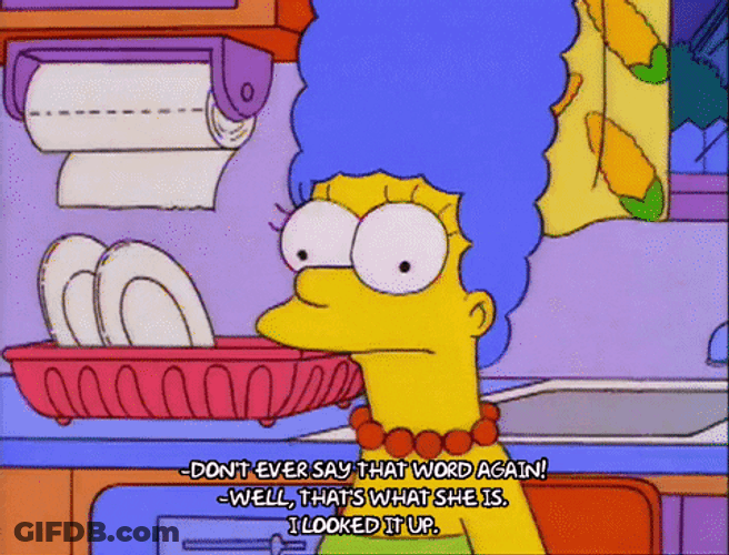 Marge Scolding Bart The Simpsons GIF