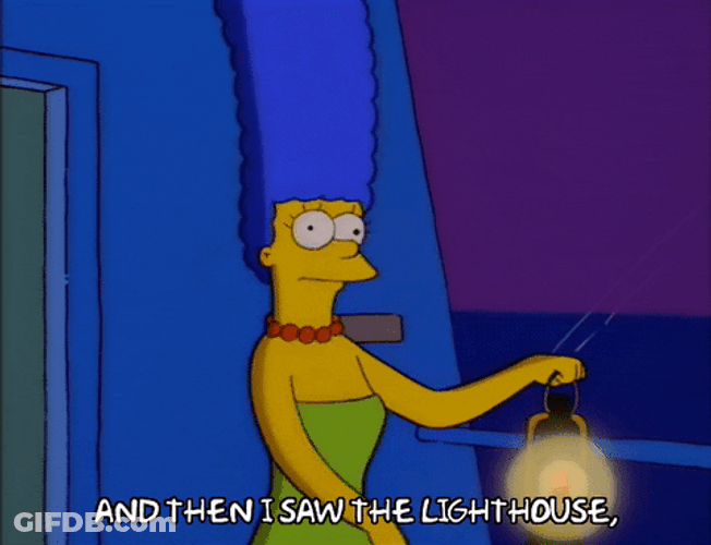 Marge Simpson I Saw The Lighthouse GIF