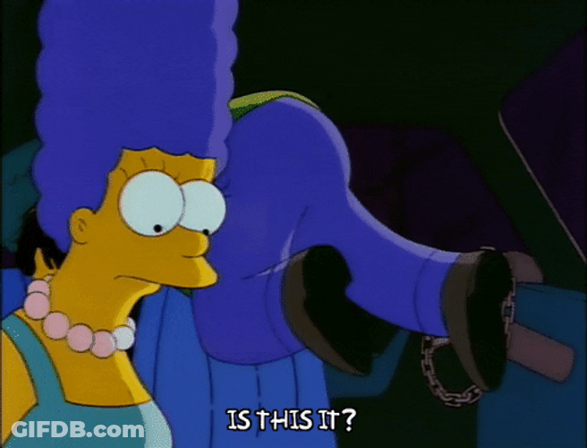 Marge Simpson Is This It GIF