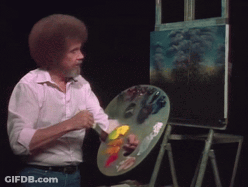 Marge Simpson Painting Ceiling GIF