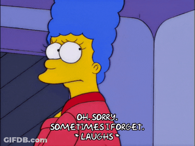 Marge Simpson Undressing Taunting Laugh GIF