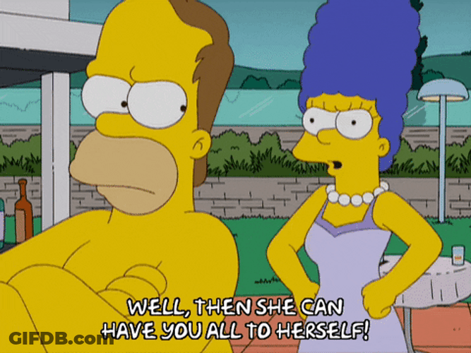 Marge Simpson Well Then She Can Have You To Herself GIF