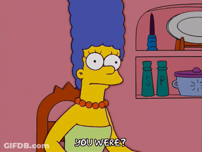 Marge Simpson You Were GIF