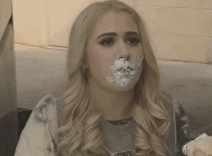 Maria Bakalova Puking GIF