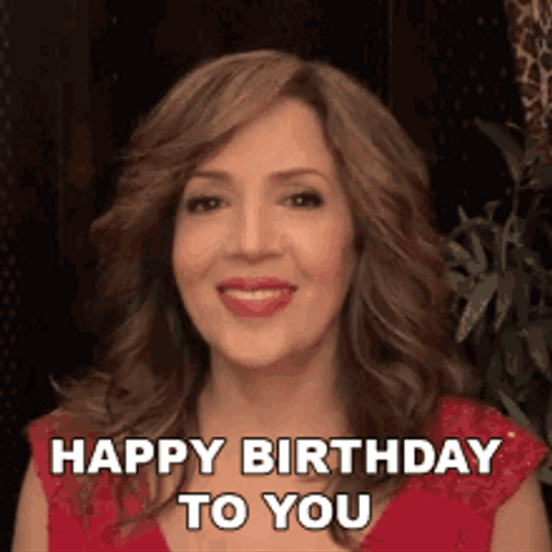 Maria Canals Barrera Happy Birthday Song GIF