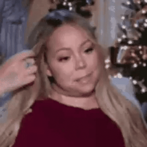 Mariah Carey Smile To Frown GIF