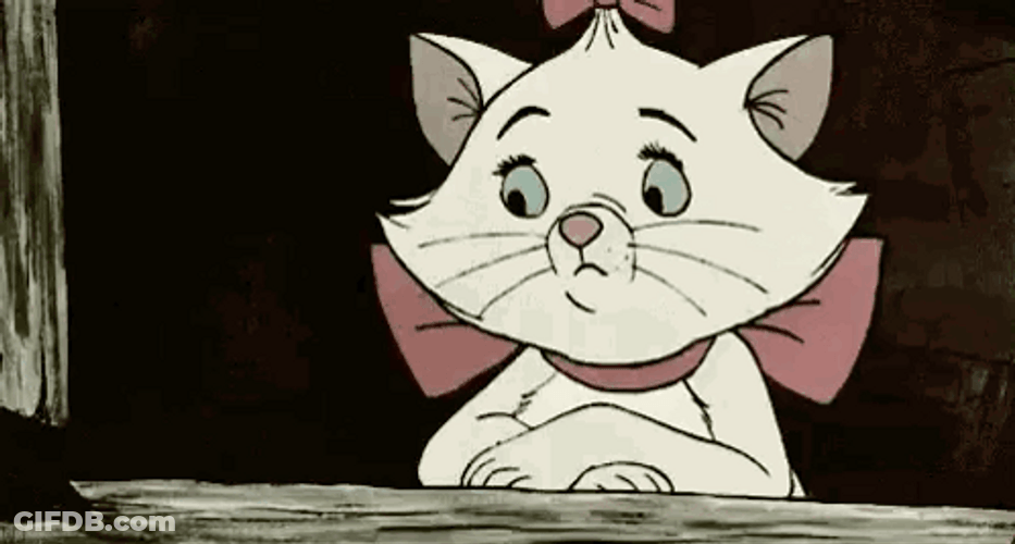 Marie Cat Big Sigh GIF