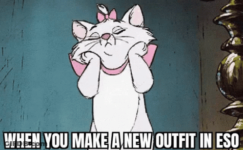 Marie From The Aristocats Is Wearing A Pink Bow Around Her Neck GIF