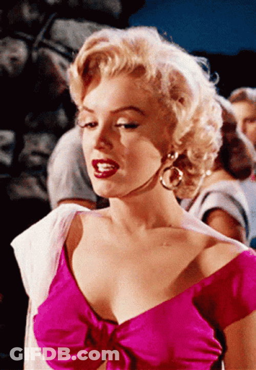 Marilyn Monroe Bombastic Side Eye GIF