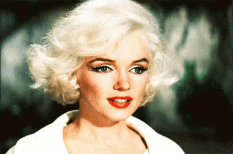 Marilyn Monroe Eye Rolling GIF