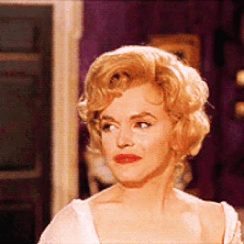 Marilyn Monroe Feels Like Vomiting GIF