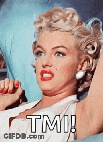 Marilyn Monroe Is Making A Funny Face While Sitting On A Bed . GIF