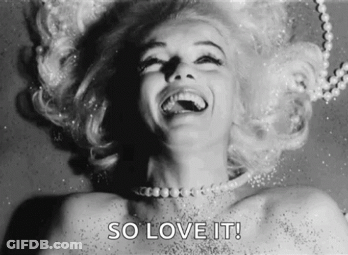 Marilyn Monroe Quote Various Sexy Poses GIF