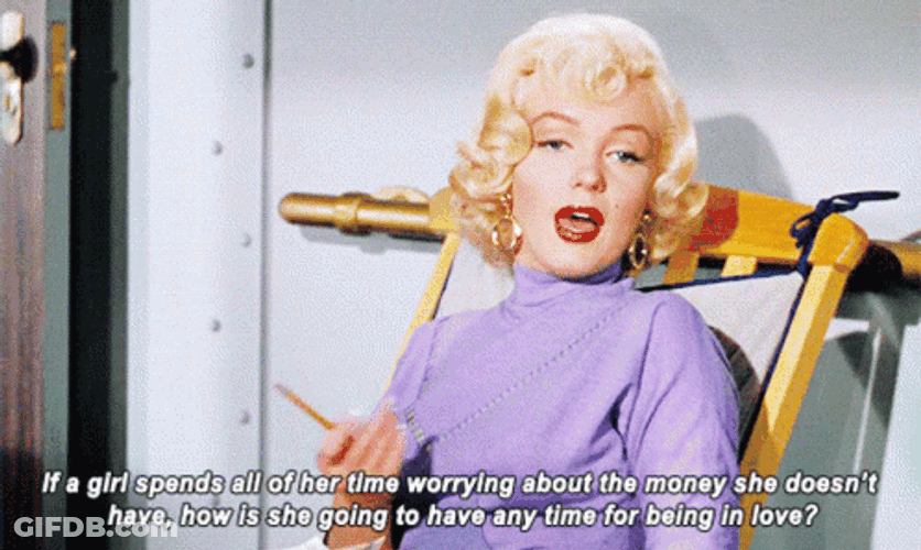 Marilyn Monroe Quotes Classic Movie Snippet GIF