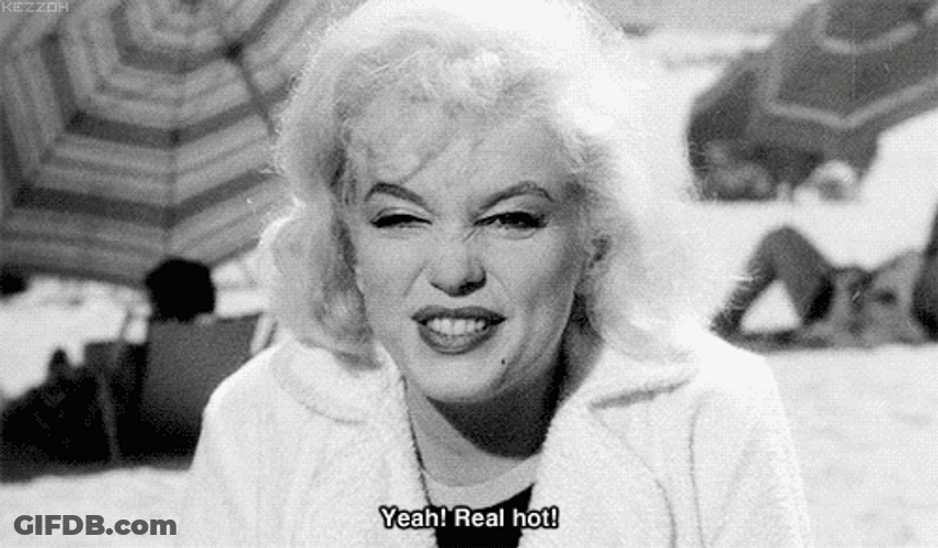 Marilyn Monroe Quotes Giggling Real Hot GIF