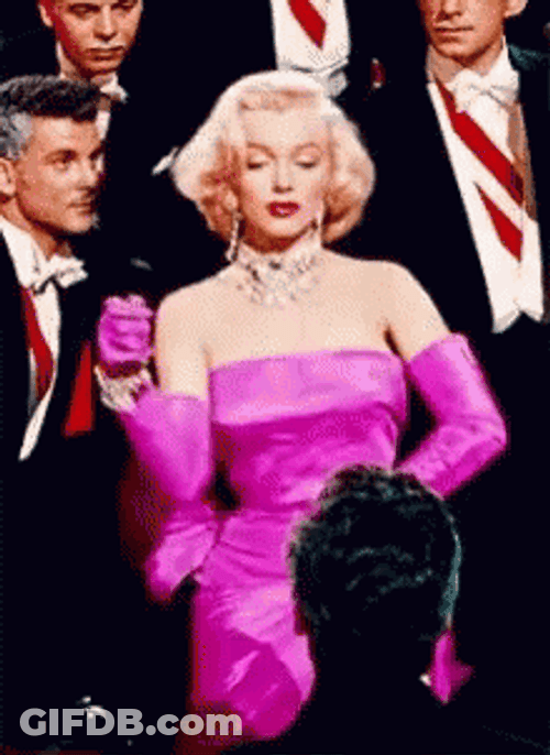 Marilyn Monroe Quotes No No Music Video GIF