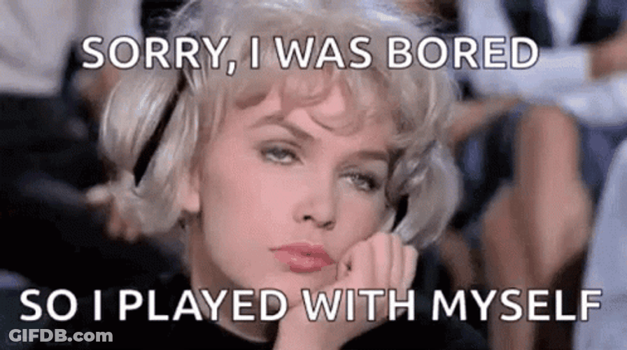 Marilyn Monroe Quotes Sleepy Bored Reaction GIF